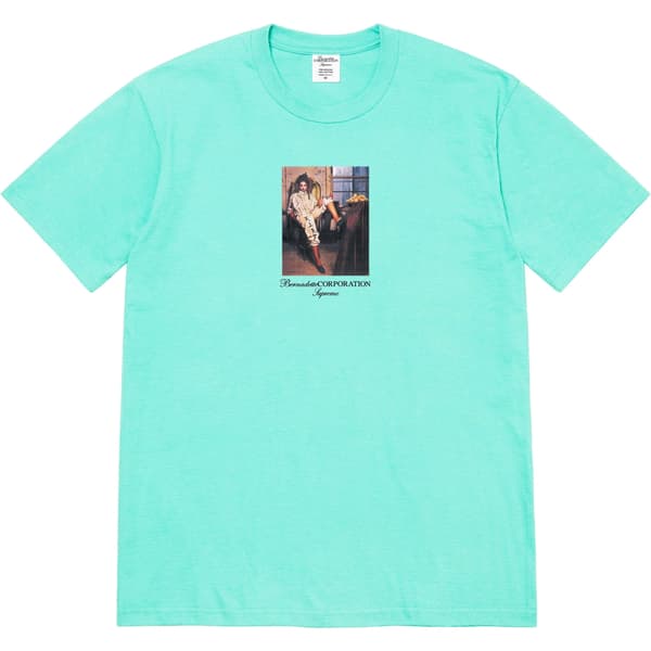 Supreme Bernadette Corporation Fuck Tee - Teal (front)