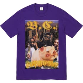 Supreme Bernadette Corporation Money Tee Purple