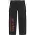Supreme Bernadette Corporation Old English Chino Pant - Black (front)