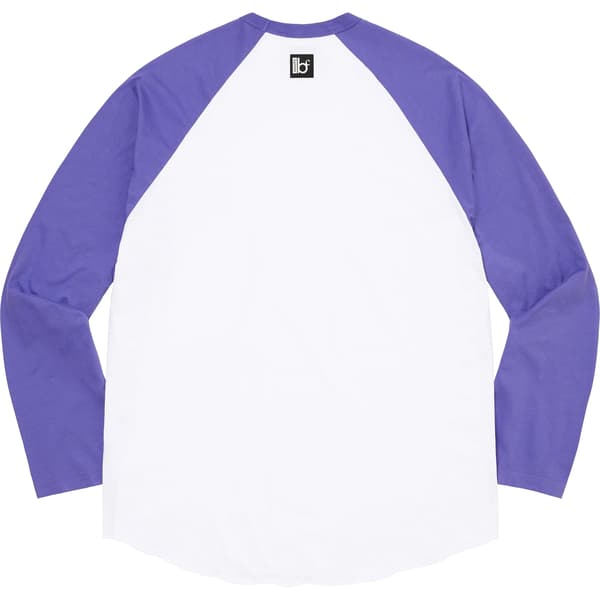 Supreme Bernadette Corporation Raglan L/S Top - White (front)