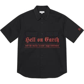 Supreme Bernadette Corporation S/S Work Shirt Black