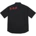 Supreme Bernadette Corporation S/S Work Shirt - Black (front)