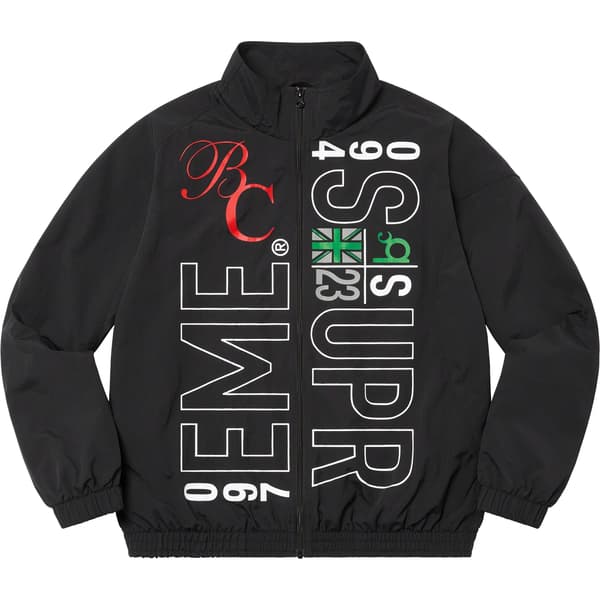 Supreme Bernadette Corporation Track Jacket - Black (front)