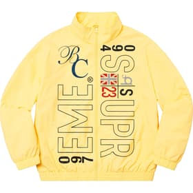 Supreme Bernadette Corporation Track Jacket Pale Yellow