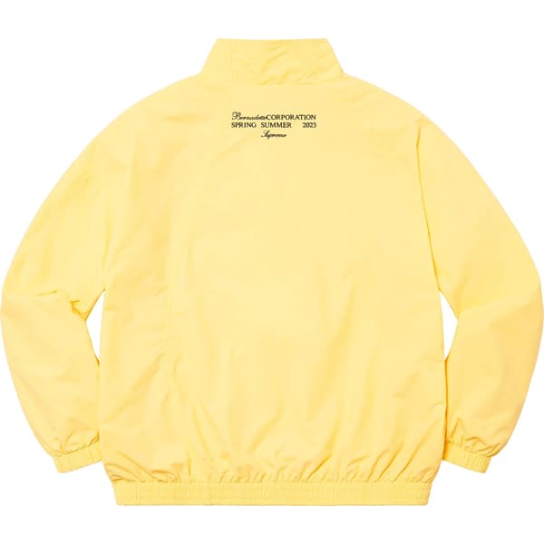 Supreme Bernadette Corporation Track Jacket - Pale Yellow (front)