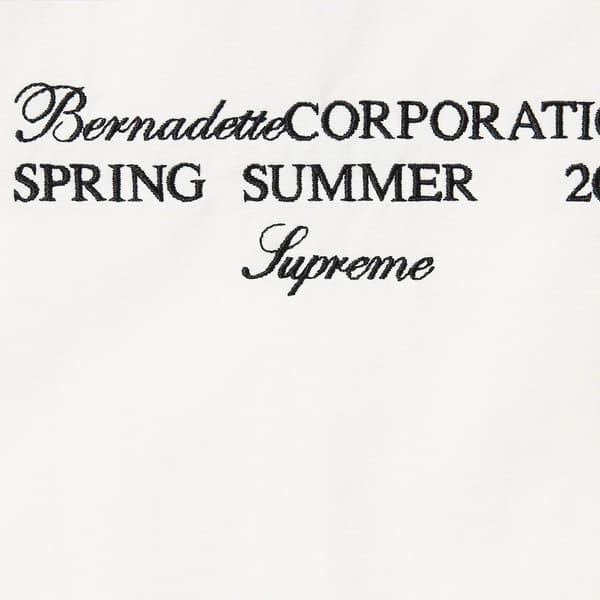 Supreme Bernadette Corporation Track Jacket - White (front)