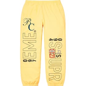 Supreme Bernadette Corporation Track Pant Pale Yellow