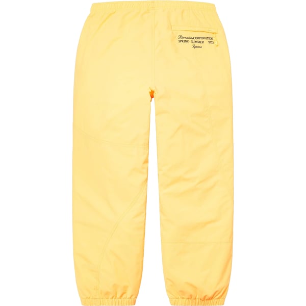 Supreme Bernadette Corporation Track Pant - Pale Yellow (front)