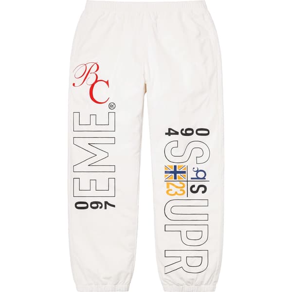Supreme Bernadette Corporation Track Pant - White (front)