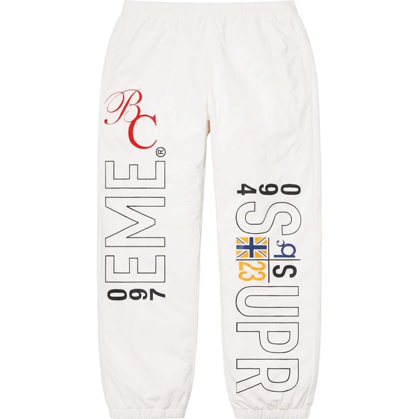 Supreme Bernadette Corporation Track Pant - White (front)