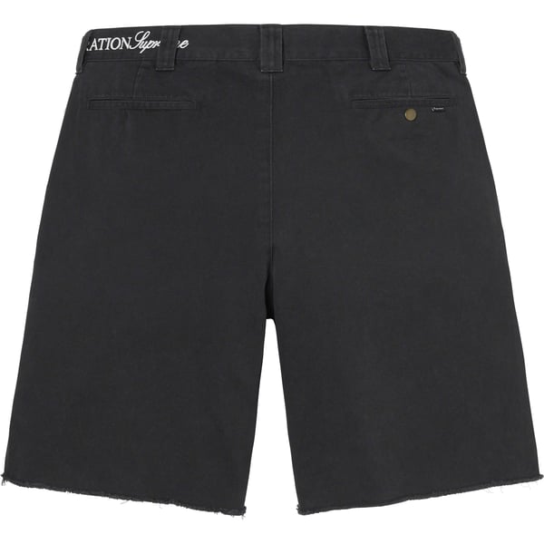 Supreme Bernadette Corporation Work Short - Black (front)