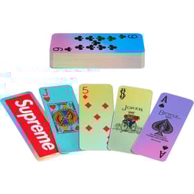 Supreme Bicycle Holographic Slice Cards Holographic