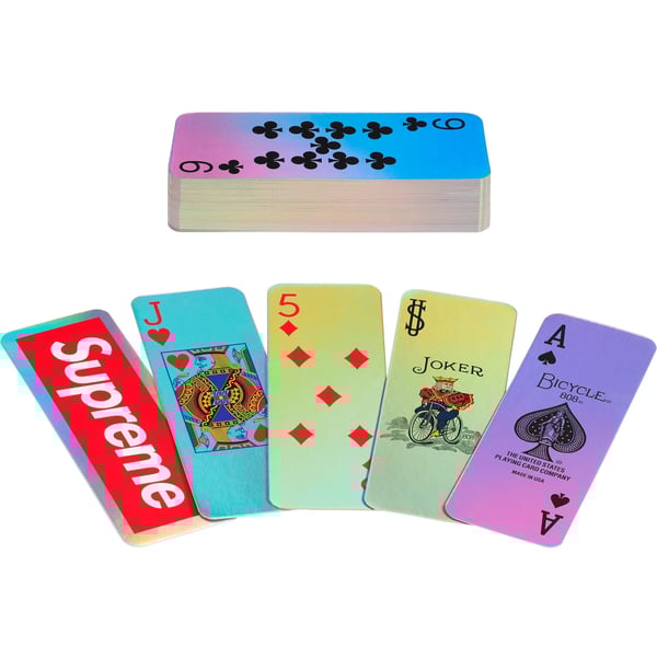Supreme Bicycle Holographic Slice Cards - Holographic (front)