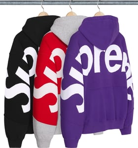 Supreme Big Logo Jacquard Hooded Sweatshirt