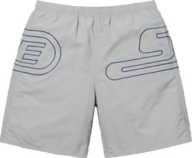 Supreme Big Logo Nylon Short Grey