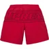 Supreme Big Logo Nylon Short - Red (front)