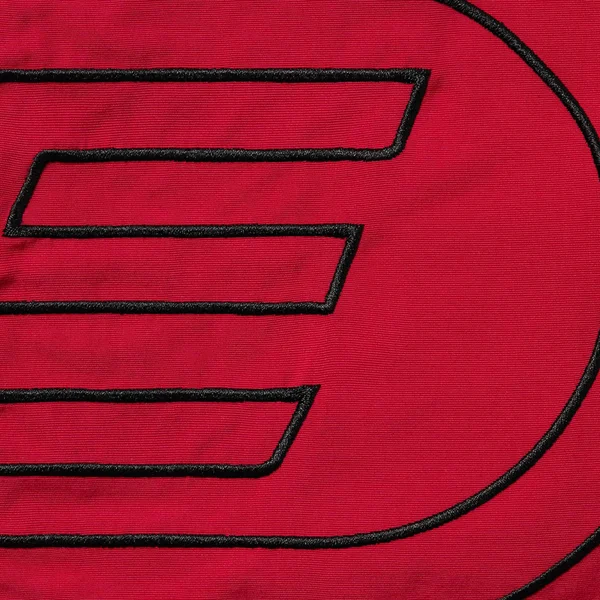 Supreme Big Logo Nylon Short - Red (front)