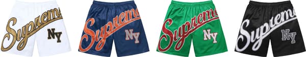 Supreme Big Script Mesh Short - Product Image