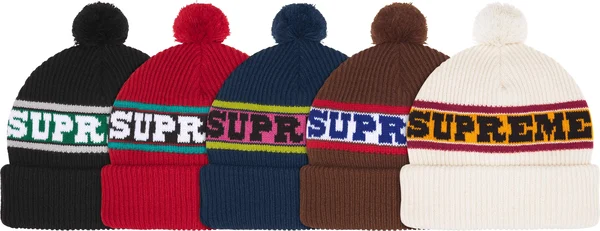 Supreme Big Stripe Beanie - Product Image