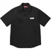 Supreme Bitch S/S Work Shirt - Black (front)