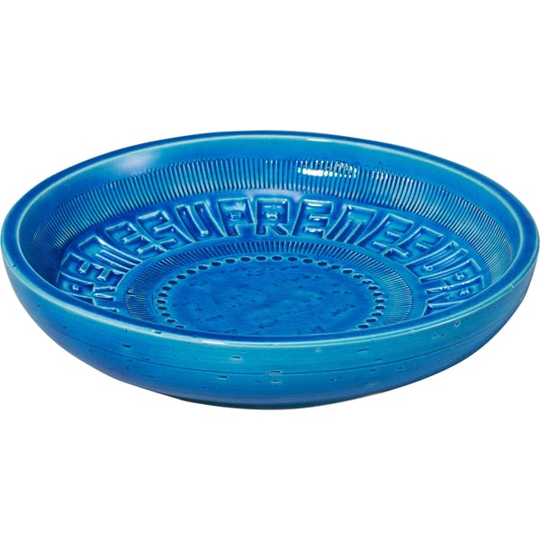 Supreme Bitossi Rimini Blu Bowl - Blue (front)