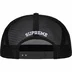 Supreme Black Cat Mesh Back 5-Panel - Black (front)