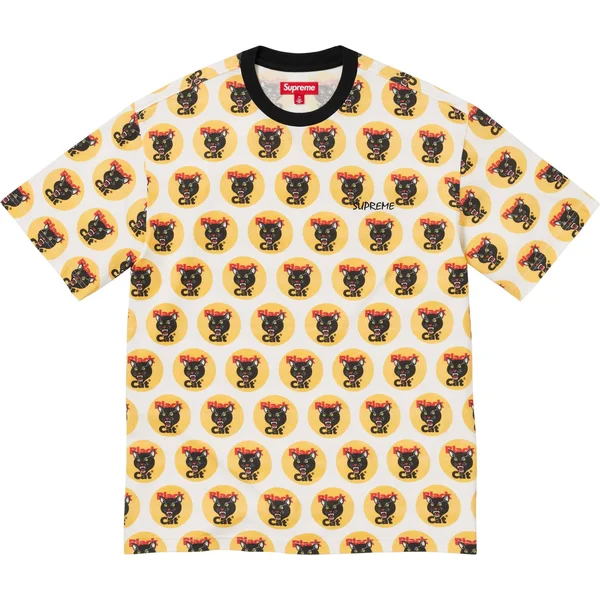 Supreme Black Cat S/S Top - Multicolor (front)