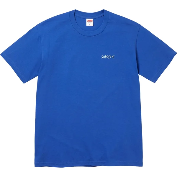Supreme Black Cat Tee - Royal (front)