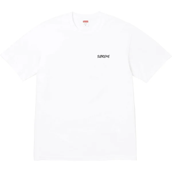 Supreme Black Cat Tee - White (front)