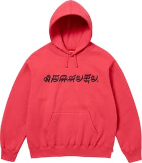 Supreme Blackletter Hooded Sweatshirt Watermelon