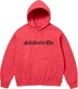 Supreme Blackletter Hooded Sweatshirt - Watermelon (front)