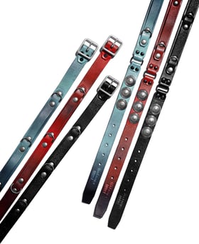 Supreme blackmeans Concho Leather Belt