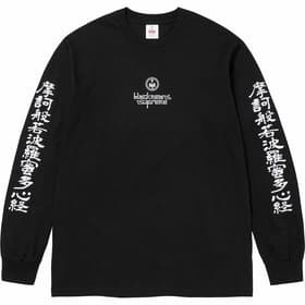 Supreme blackmeans L/S Tee Black