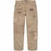 Supreme blackmeans Mended Loose Fit Jean - Dirty Tan (front)