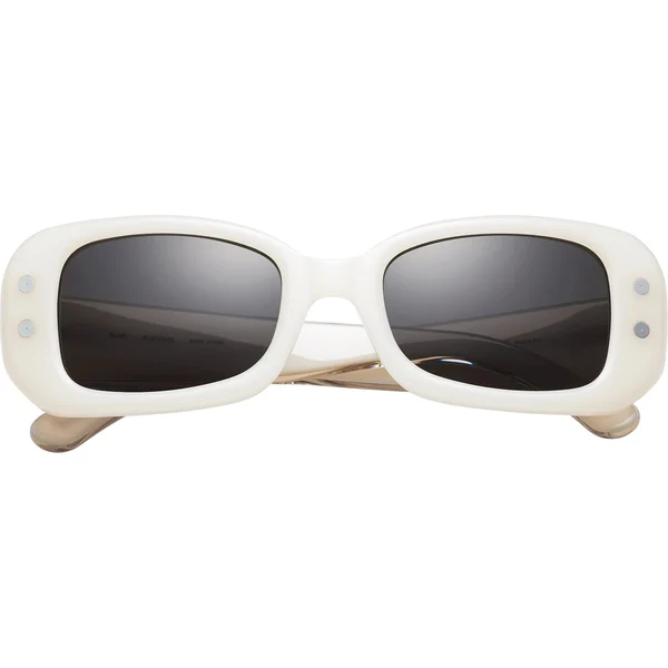 Supreme Blair Sunglasses - White (front)