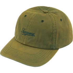 Supreme Bleached Chino 6-Panel Green