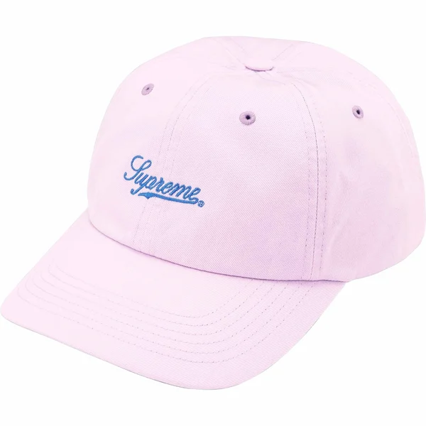 Supreme Bleached Chino 6-Panel - Lavender (front)