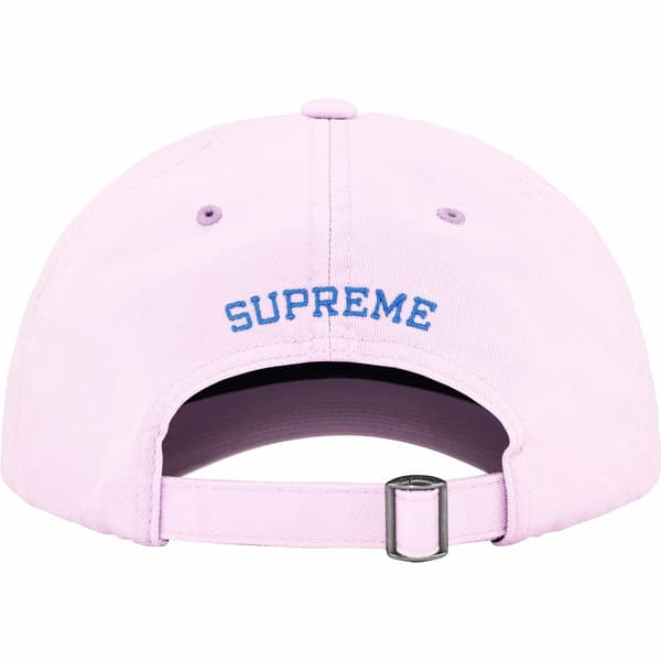 Supreme Bleached Chino 6-Panel - Lavender (front)