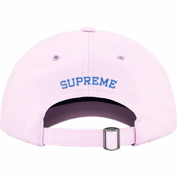 Supreme Bleached Chino 6-Panel - Lavender (front)
