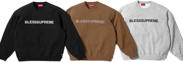 Supreme BLESS Crewneck - Product Image