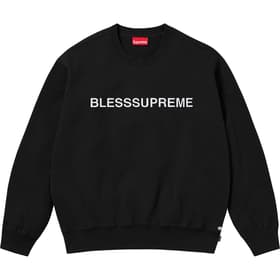 Supreme BLESS Crewneck Black