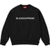 Supreme BLESS Crewneck - Black (front)