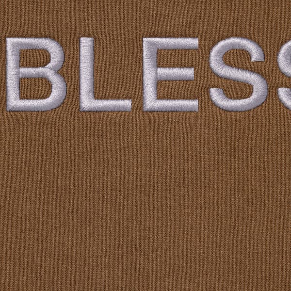 Supreme BLESS Crewneck - Olive Brown (front)