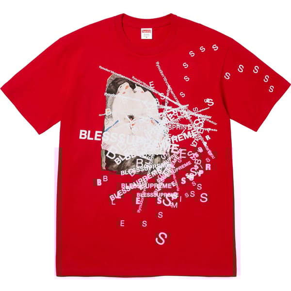 Supreme BLESS Observed in a Dream Tee - Red (front)