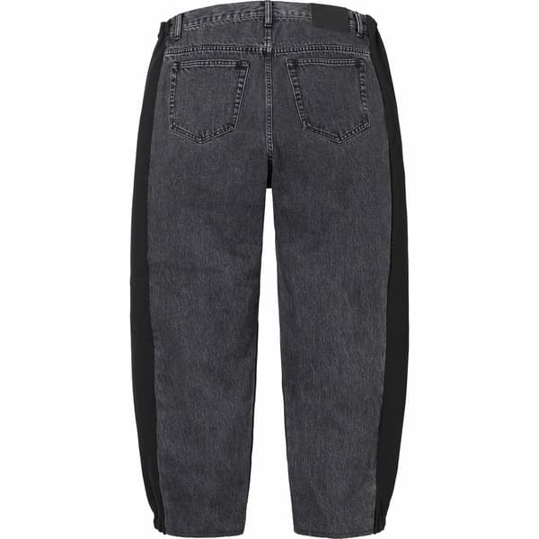 Supreme BLESS Sweatpant Jean - Black (front)