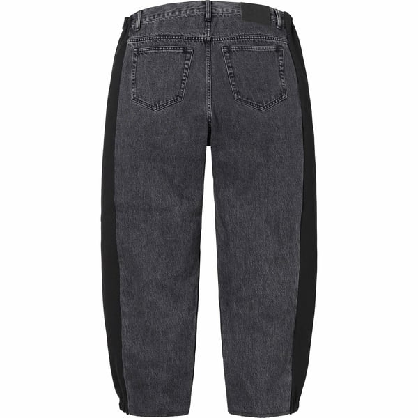 Supreme BLESS Sweatpant Jean - Black (front)