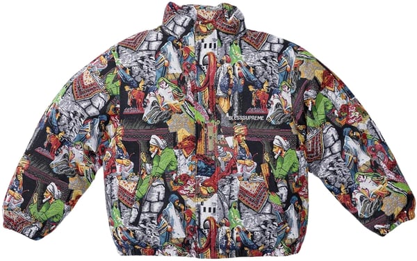 Supreme BLESS Tapestry Down Puffer Jacket - Product Image