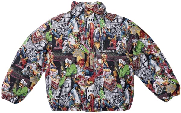 Supreme BLESS Tapestry Down Puffer Jacket - Product Image