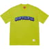 Supreme Block Arc S/S Top - Lime (front)