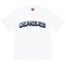 Supreme Block Arc S/S Top - White (front)